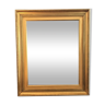 Miroir bois doré 65 cm x 45cm