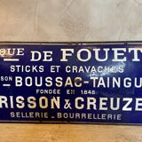Ancienne plaque émaillée