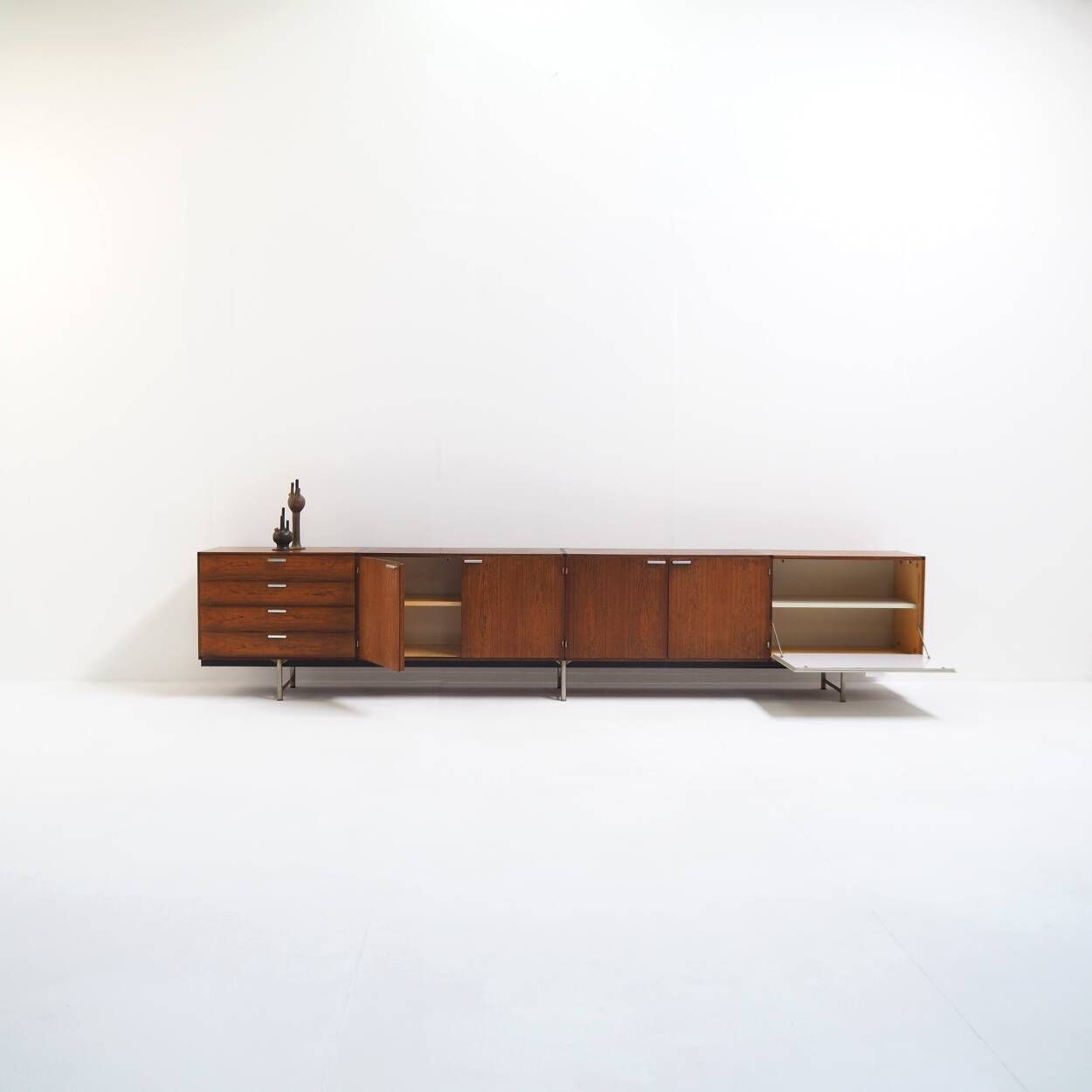 Large Mid-Century Teak Sideboard by Cees Braakman for Pastoe, 1950s