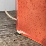 Pair of speckled pink ceramic lamp bases