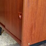 Enfilade moderniste en teck par René-Jean Caillette - années 50/60