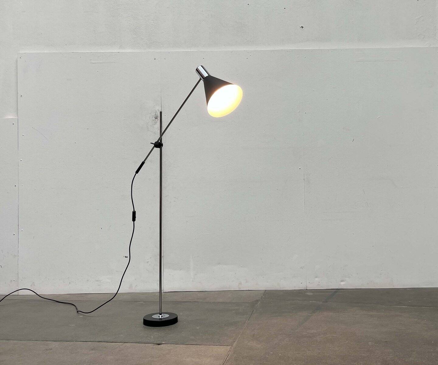 Mid-century German minimalist floor lamp, 1960s