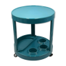 Space age mobile bar, 70s design amalfi blue vintage coffee table