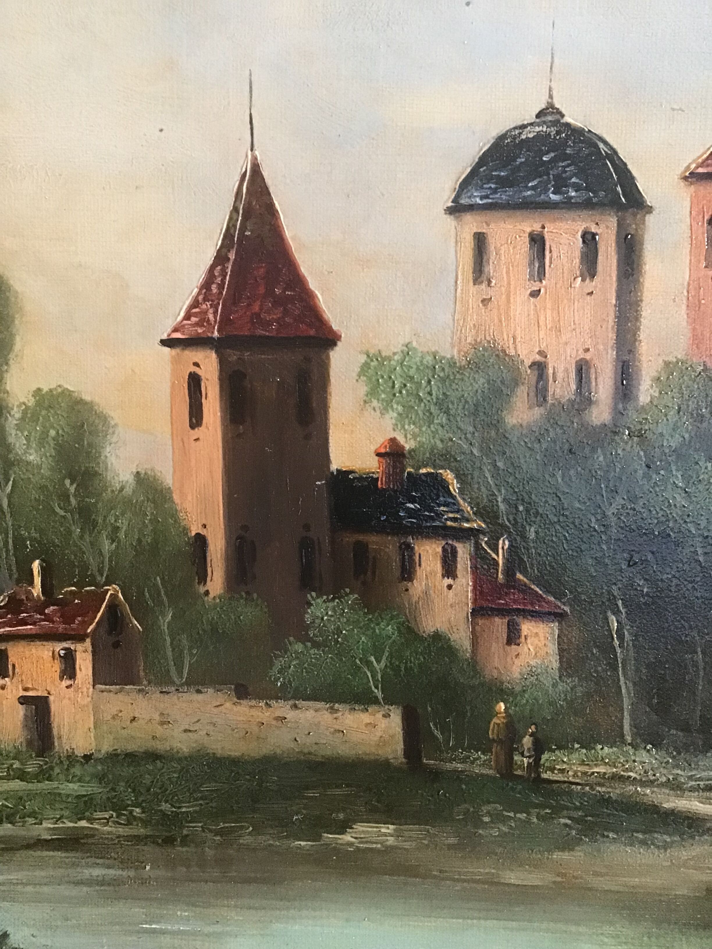 Landscape table late 19th