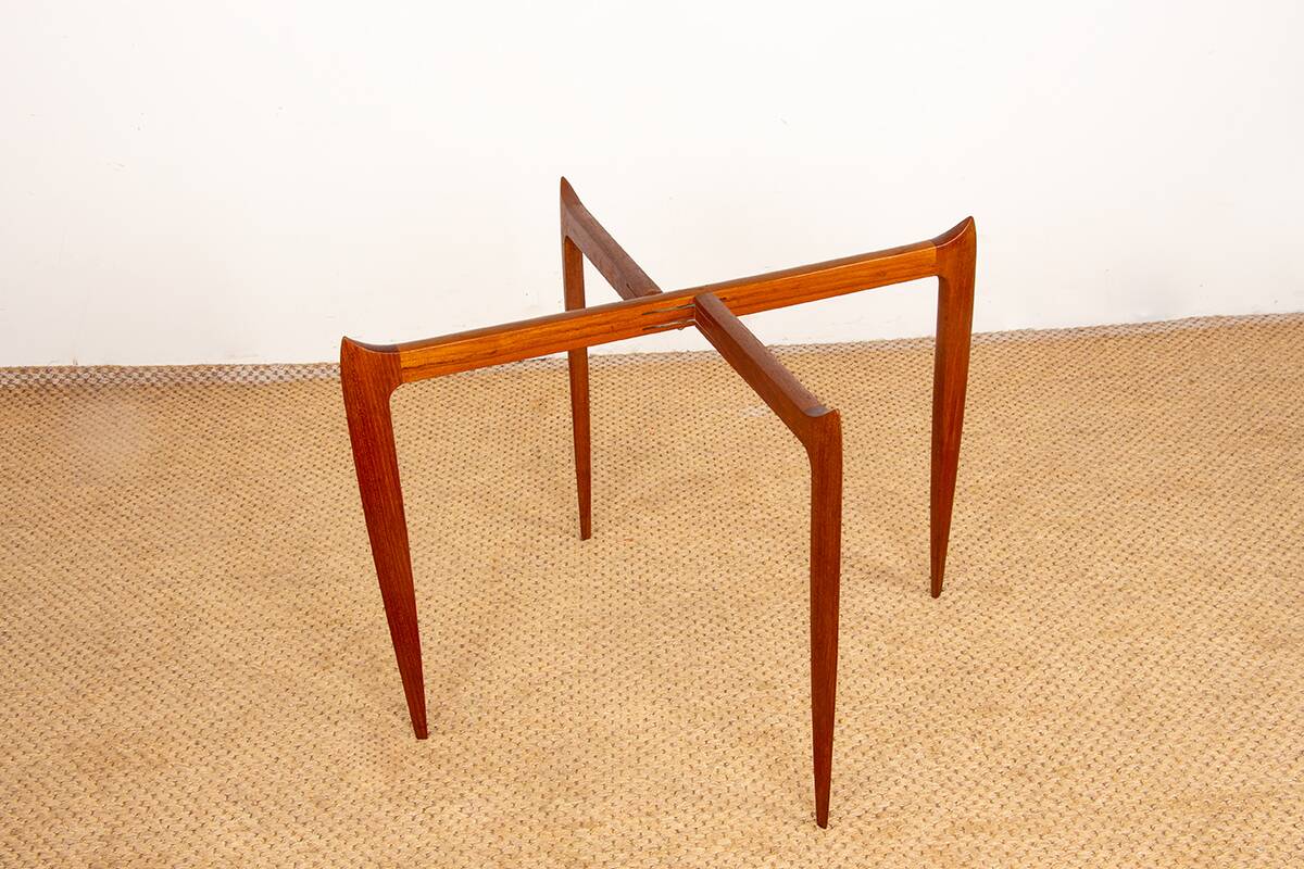 Coffee table, foldable, Danish in teak, model 4508 by Engholm and Willumsen.