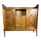 Vintage 1950 oak storage unit / secretary
