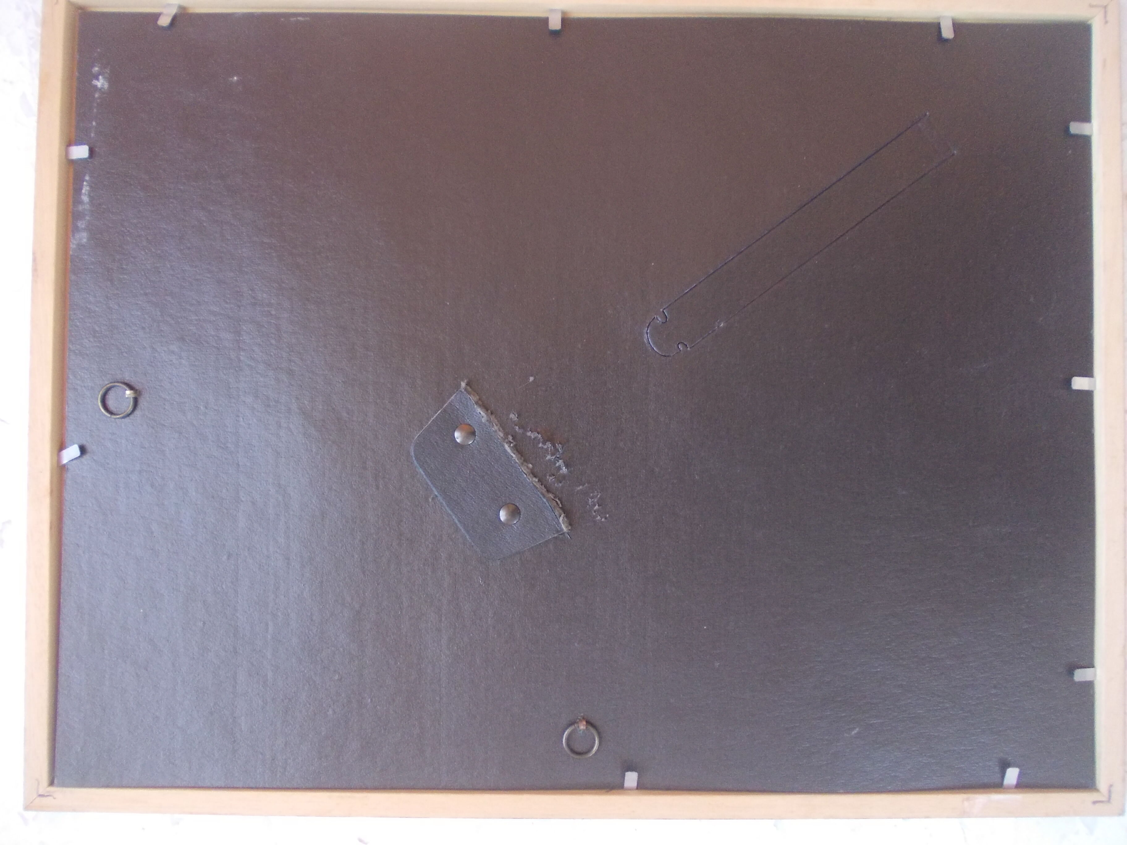 Aquarelle montée de l'eglise à st paul de vence (alpes maritimes 06) signed pierre dumont 1975, frame