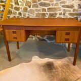 Vintage Teak Desk by Tibergaard