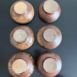 6 bowls in sandstone André Bodin