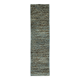 Handwoven Tribal One of a Kind 86 cm x 335 cm Blue Wool Runner Carpet