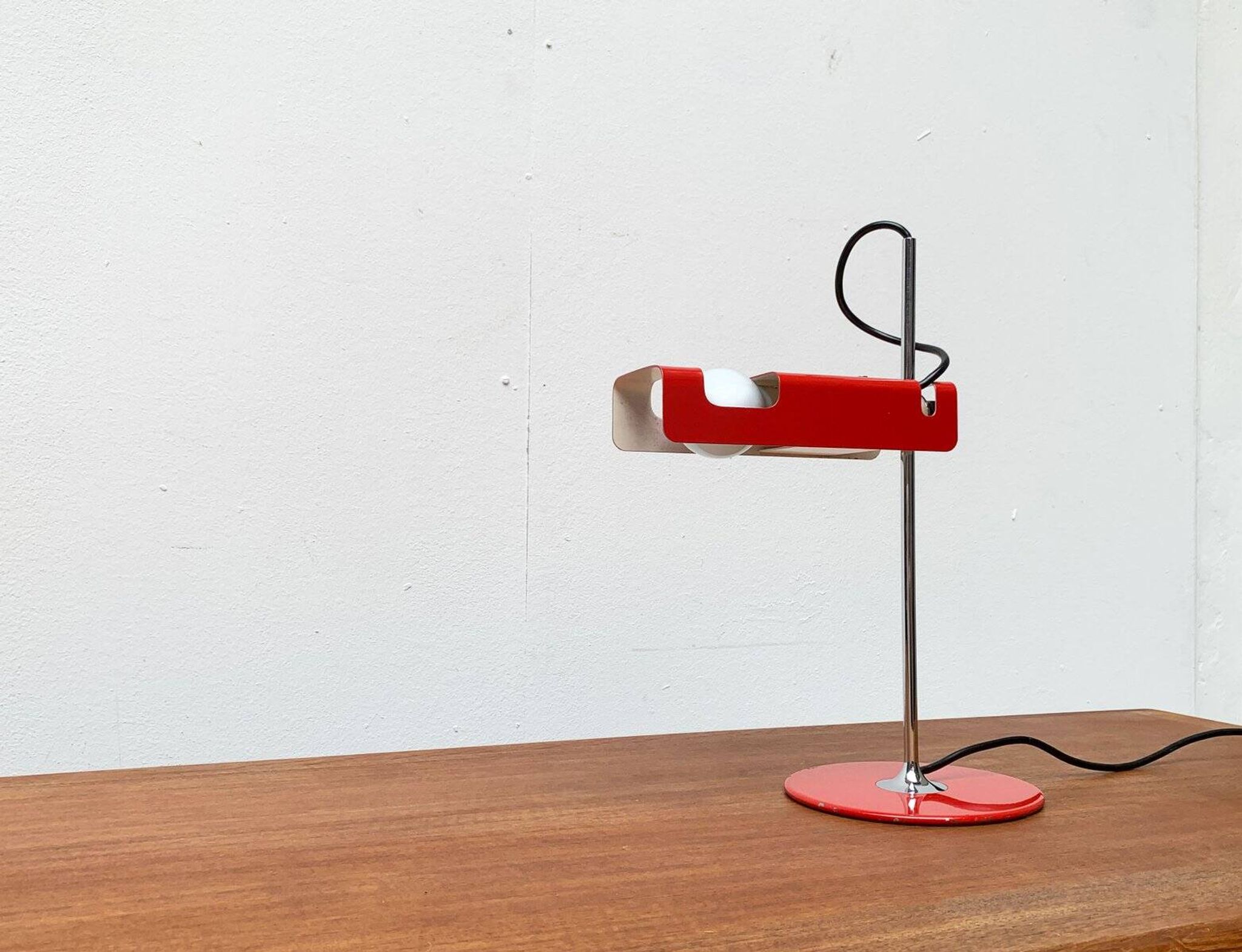 Mid-Century Italian Spider 291 Table Lamp by Joe Colombo for Oluce, 1960s