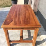 Stretchy farm table Walnut 1969