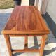 Stretchy farm table Walnut 1969