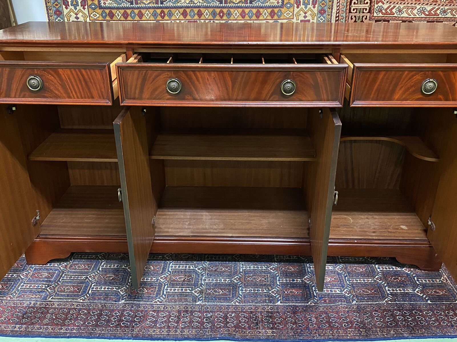 English mahogany line - 50s