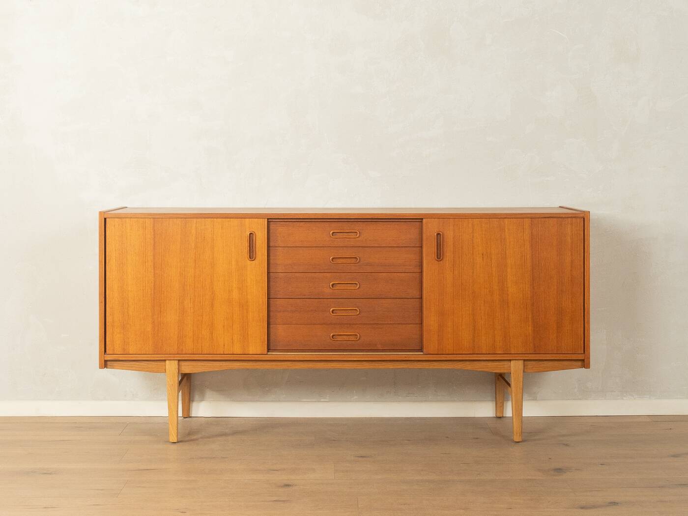 Elegant sideboard from the 1960s with Scandinavian design