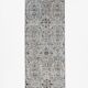 3x9 Rug For Kitchen Gray Vintage Runner Rug, 82x266Cm SK 3397