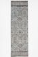 3x9 Rug For Kitchen Gray Vintage Runner Rug, 82x266Cm SK 3397