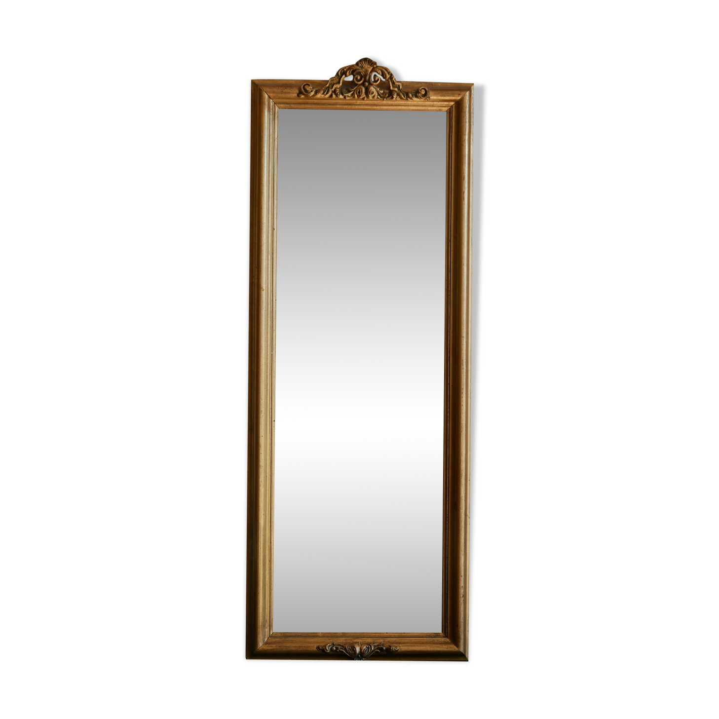 Ancient golden mirror 32x84cm