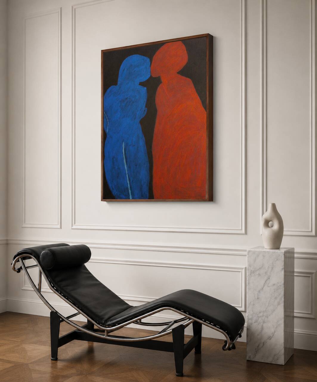 Came closer peinture figurative minimaliste