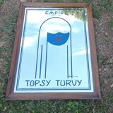 Advertising mirror