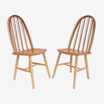 Pair of chairs, vintage 60/70