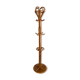 Vintage rattan parrot coat rack
