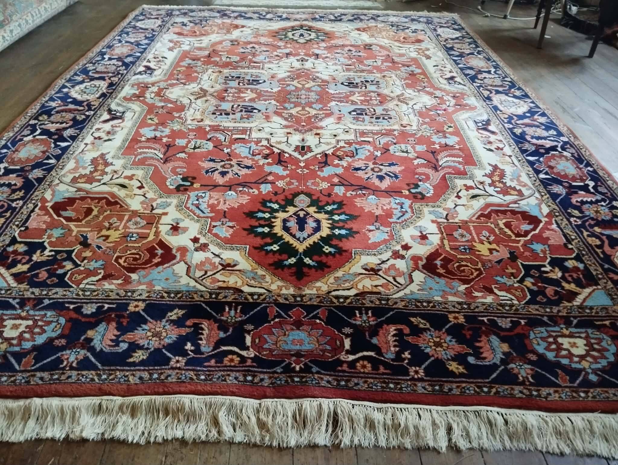 Tapis Indo Heriz fait main 318x223cm