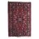 Handmade vintage Persian Hamadan rug 132cm x 196cm, 1950s