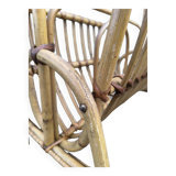 Rattan magazine rack 1960