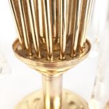 Murano glass waterfall drop lamp