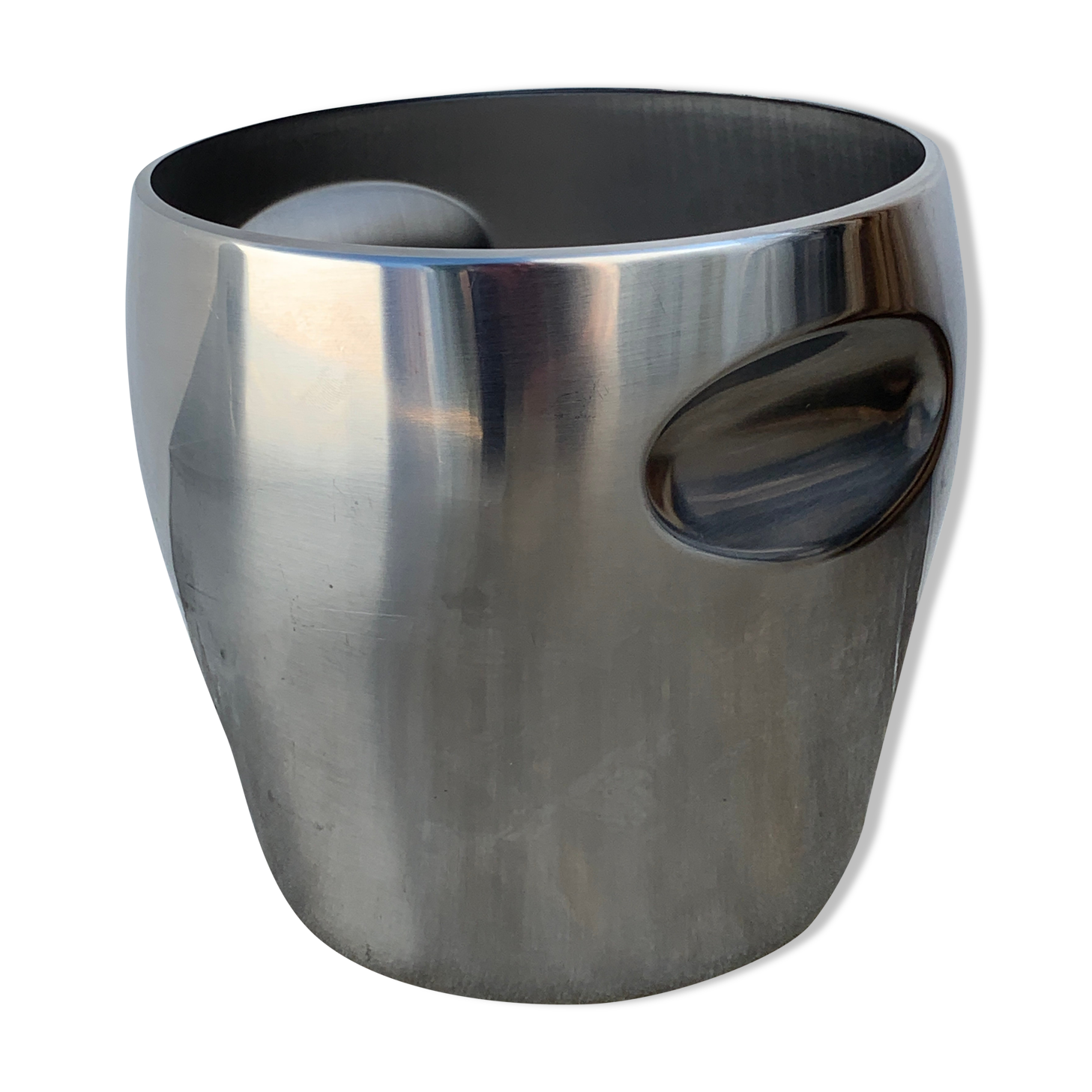 Alessi champagne bucket, Italian design Massoni and Mazzeri