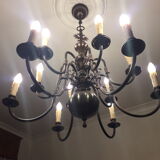 Lustre deux niveaux style hollandais