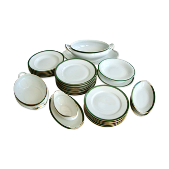 Service of 26 plates and dishes  from the 40s