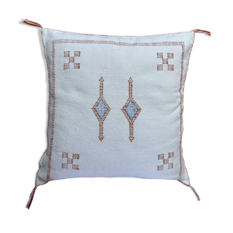 Coussin en soie de cactus, coussin lombaire en soie de cactus, coussin