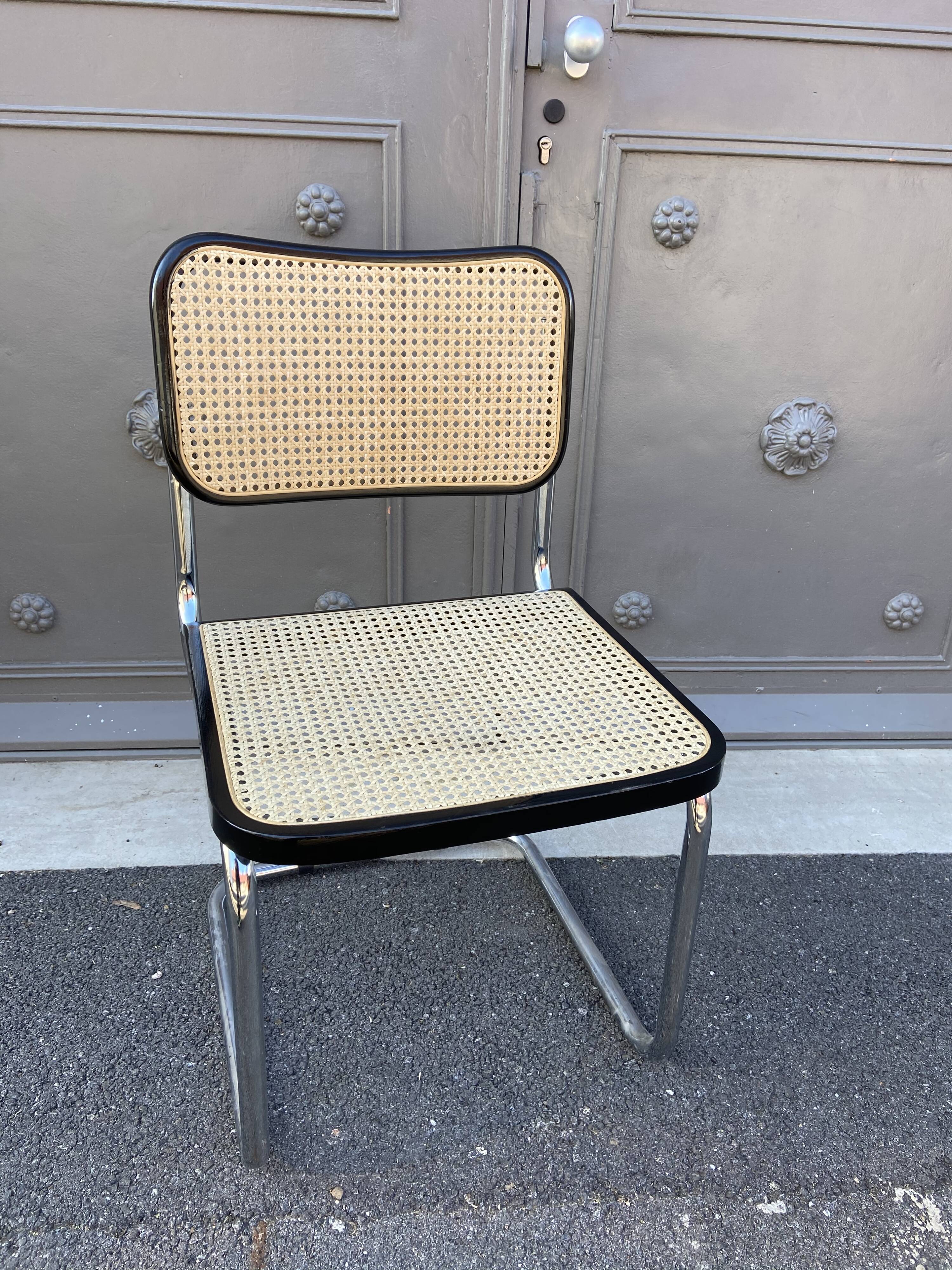Cesca B32 chair by Marcel Breuer Cesca B32 italia 1980 design