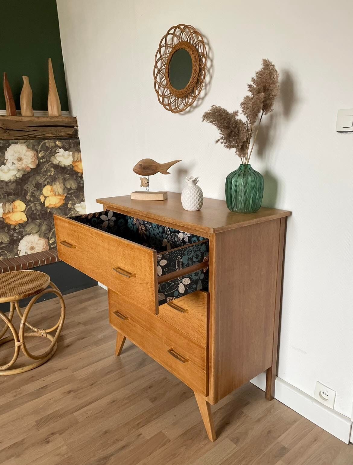 commode année 50, restaurée