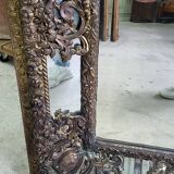ANCIENT MIRROR WITH PARCLOSES FROM THE NAPOLEON III ERA