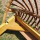 Rattan bed 110x180 cm