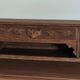 Gradin de bureau ancien en chêne sculpté