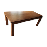 Solid teak table