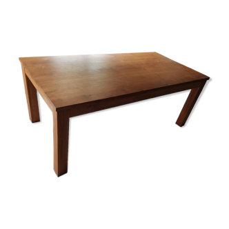 Solid teak table