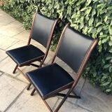 English folding chairs