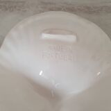 Caugant style 3 shell appetizer dish in Portuguese ceramic