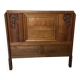 1930s headboard in solid oak