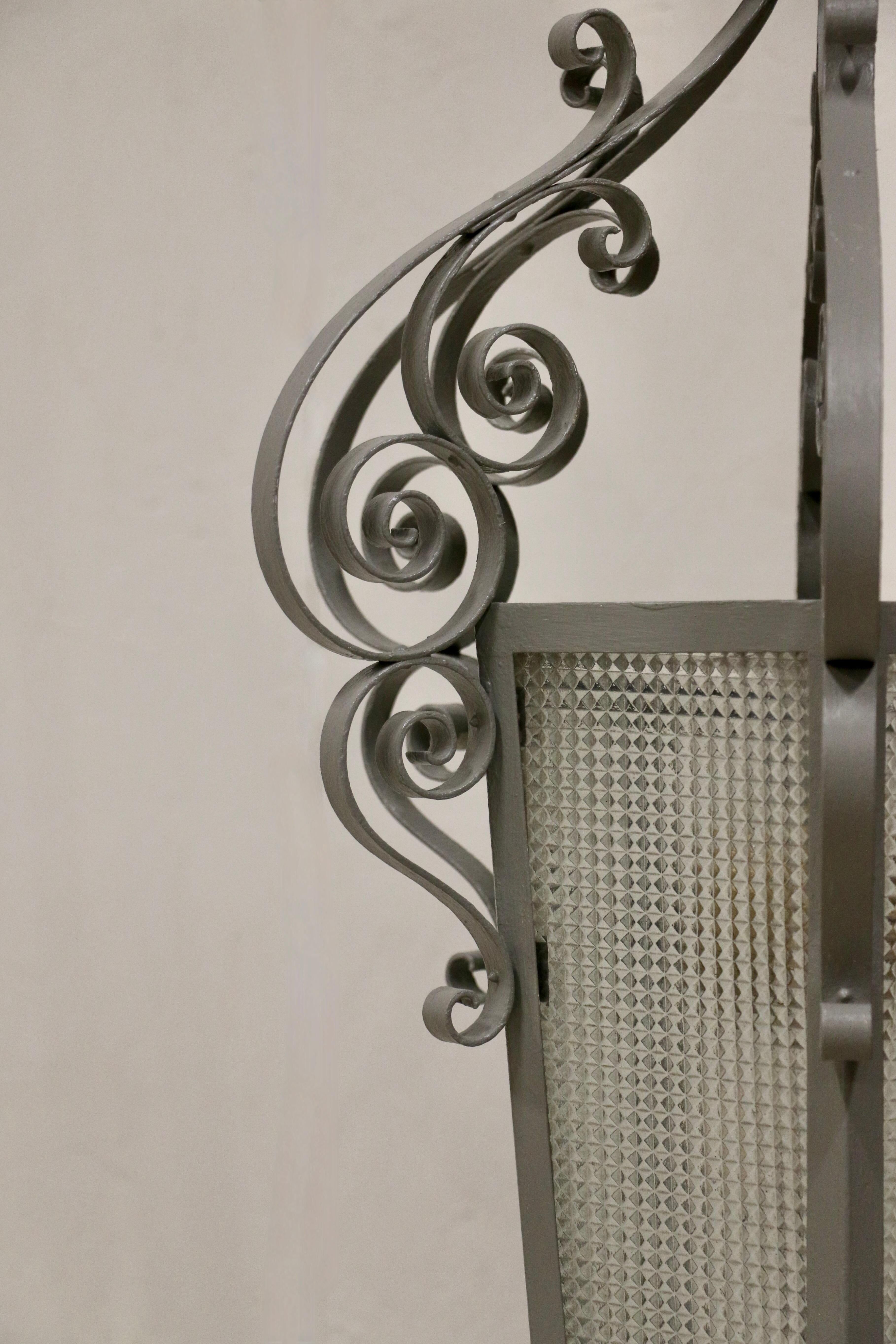 A large lantern from France in the 1940s.