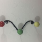 Coat rack lights balls