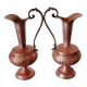 2 Copper Carafes