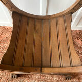 Dagobert armchair in carved wood