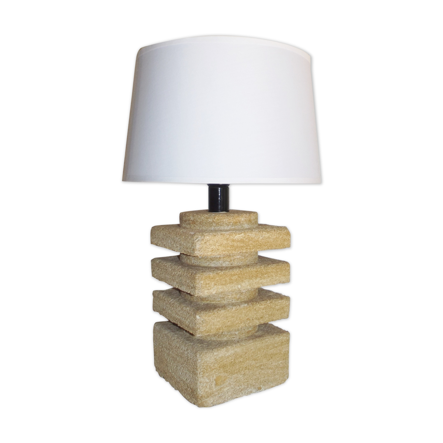 Lampe de table en pierre Albert Tormos