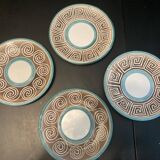 Vallauris 4 saucers +3 RP cups